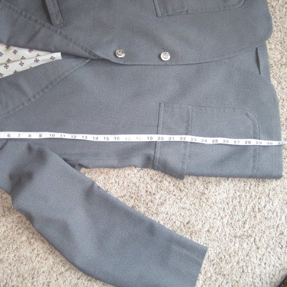 jcpenney Suits & Blazers Jc Penney Vintage Gray 3 Piece Suit Mens